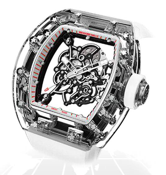 Best Richard Mille RM055 SAPPHIRE "A55 IVORY" Replica Watch